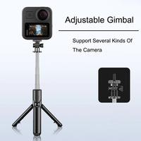 Roreta 2022 nowy 3 w 1 bezprzewodowy składany Mini Selfie statyw Monopod z Bluetooth migawki dla iPhone 11 12 Xiaomi inteligentny telefon 3